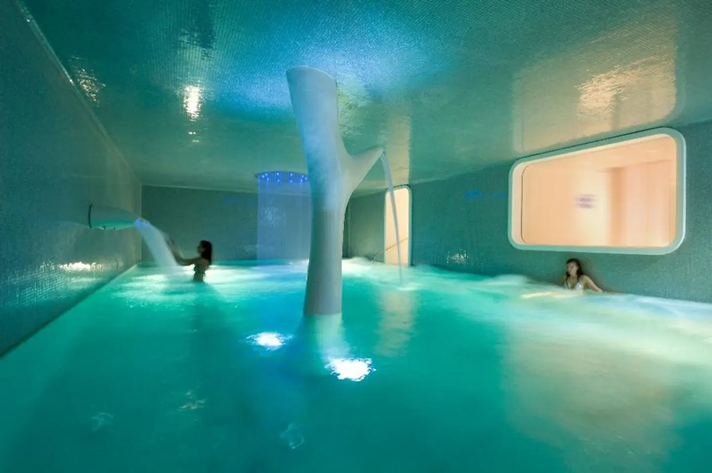 Boscolo Nice Hotel & Spa Hallenbad