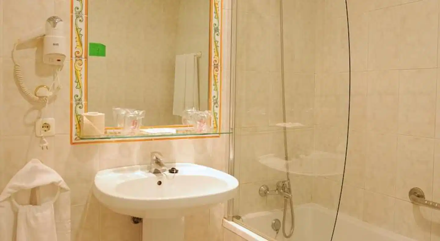 Aparthotel las Dunas Badezimmer