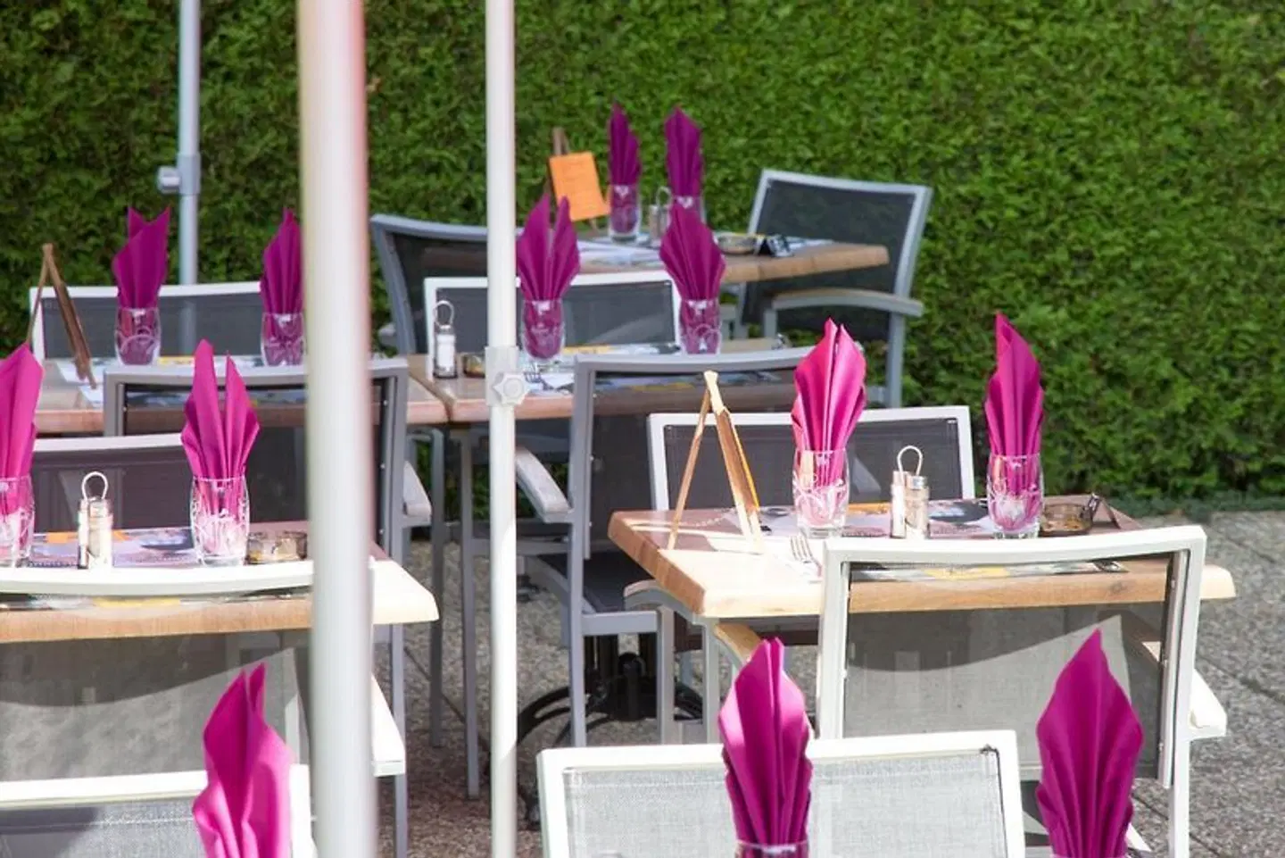 Mandarina Hotel Luxembourg Airport Terrasse