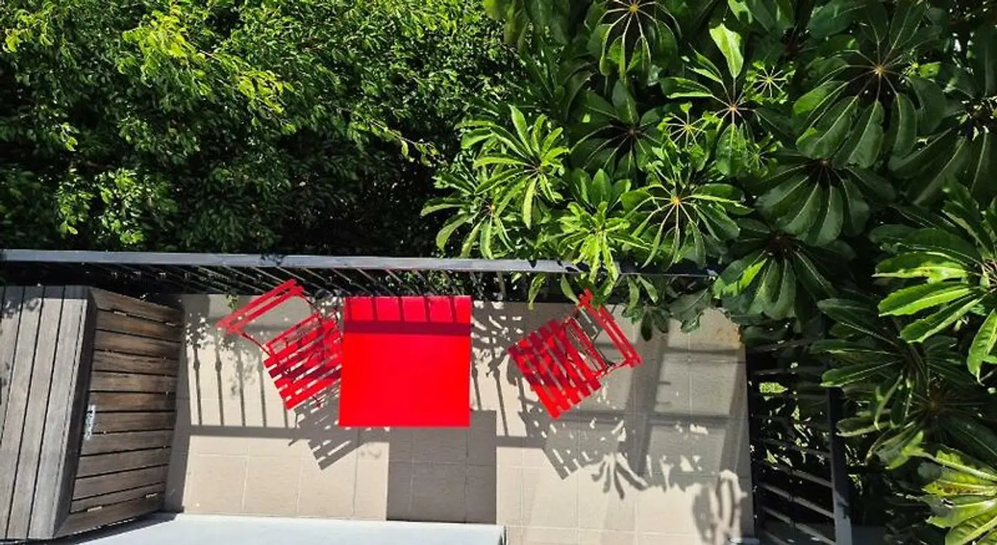 De Waterkant Cottages Terrasse