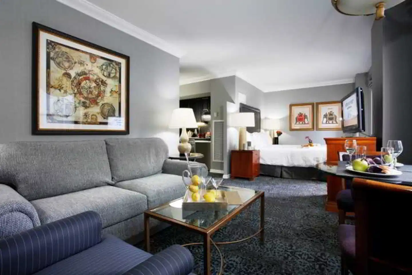 The Manhattan Club Lobby