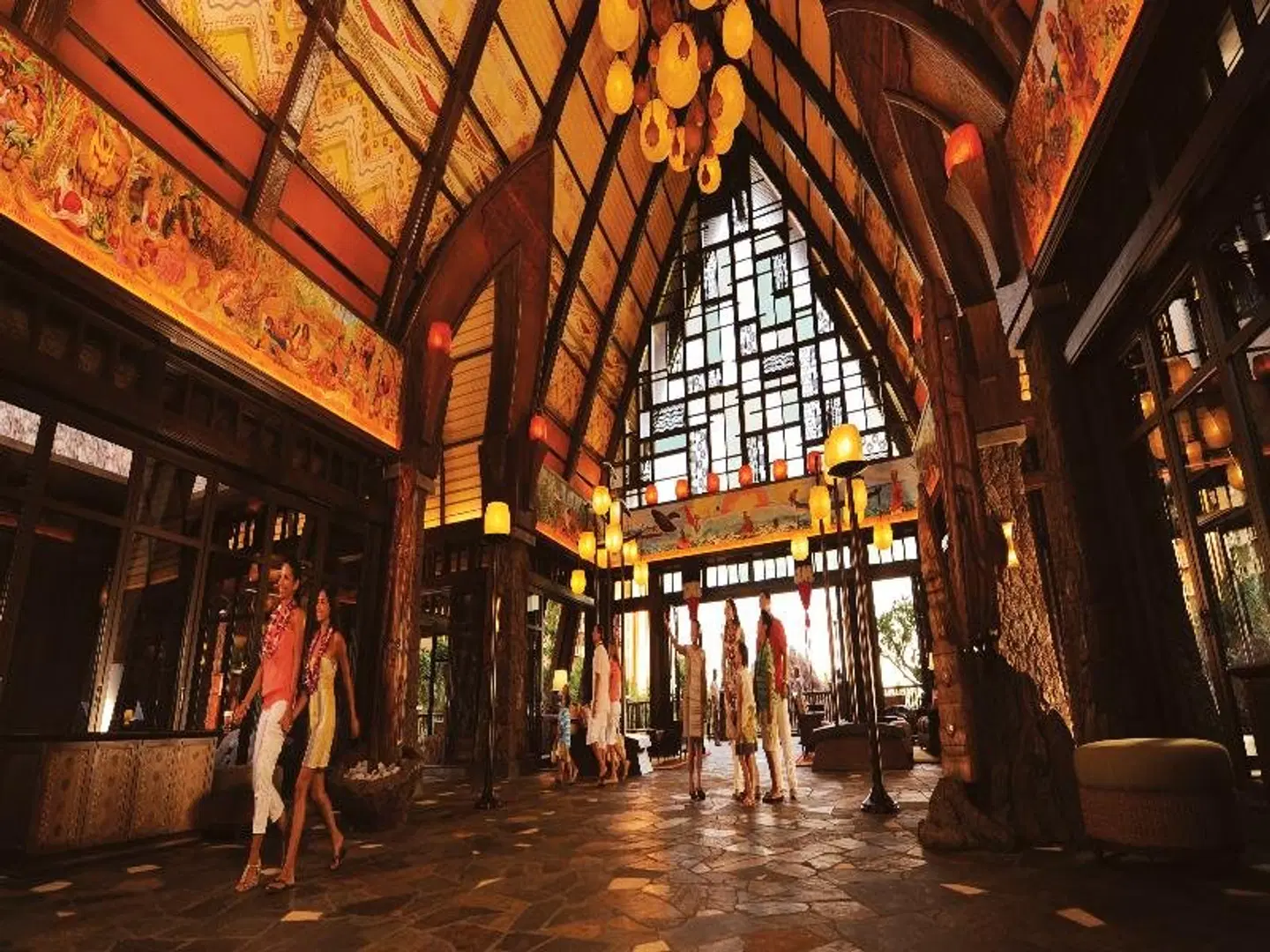 Aulani, a Disney Resort & Spa Lobby