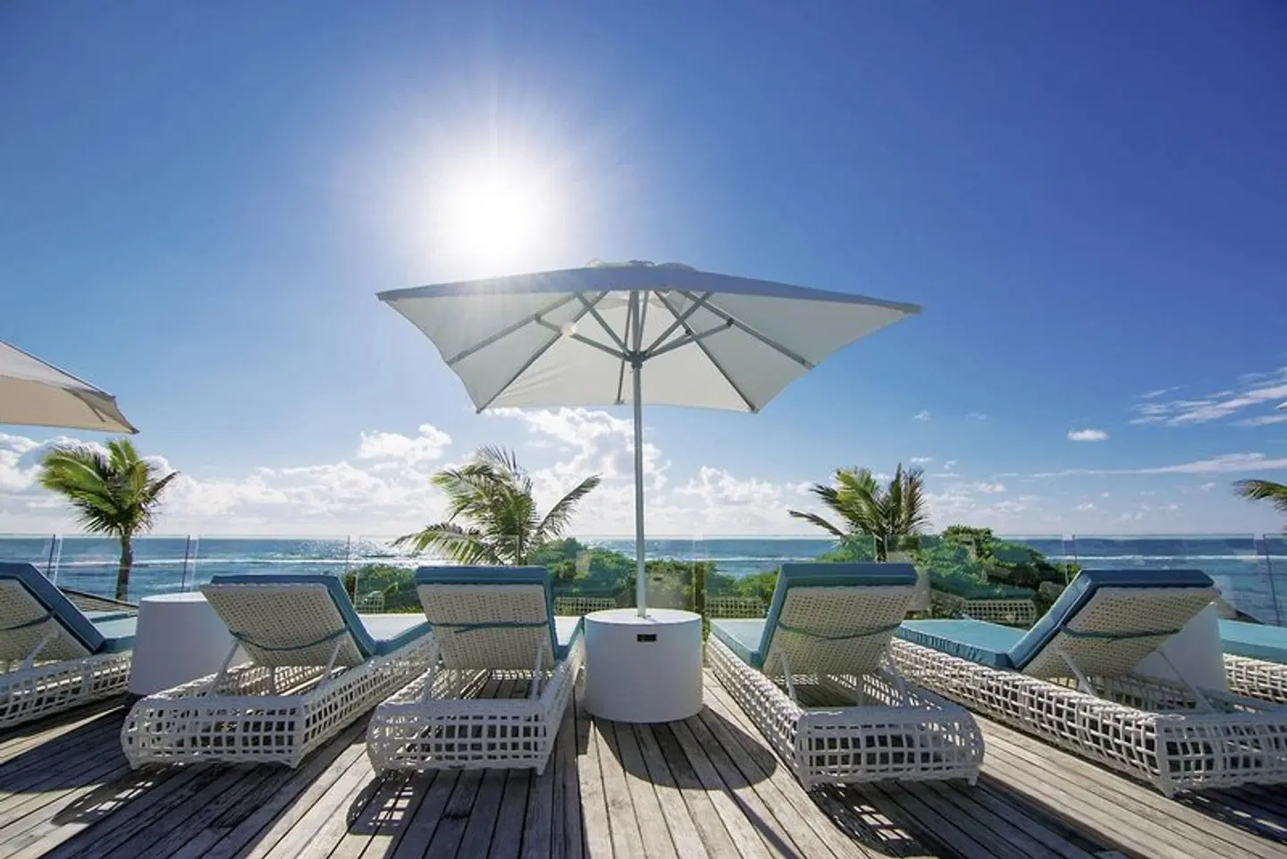 Radisson Blu Poste Lafayette Resort & Spa Terrasse