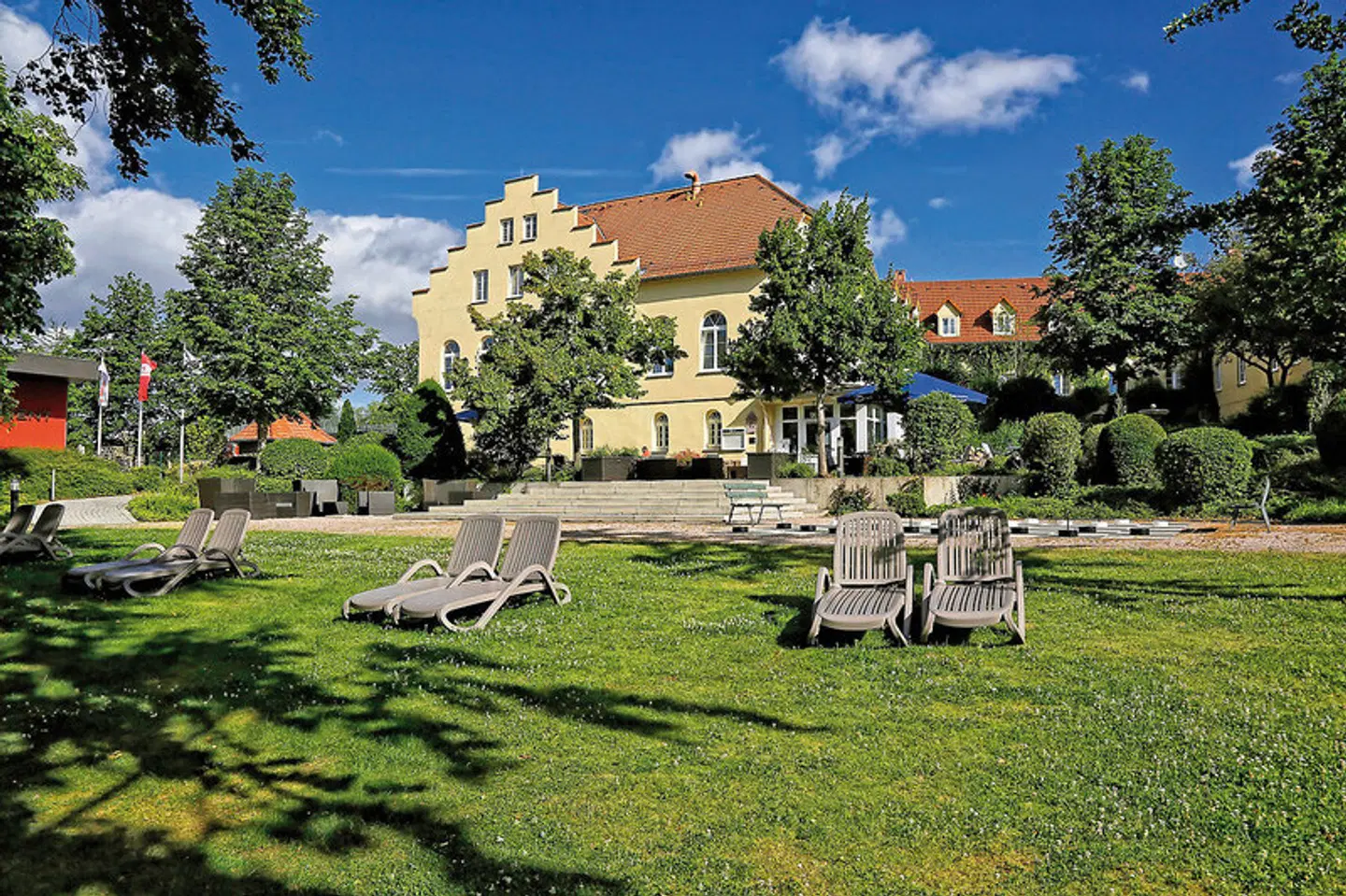 Konsumhotel Dorotheenhof Weimar Garten