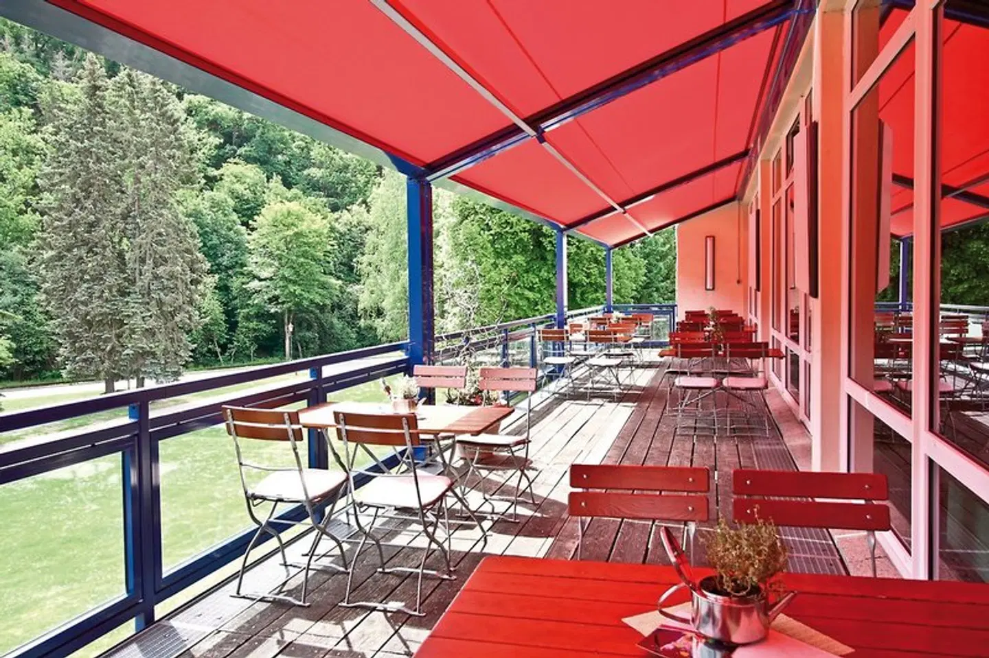 Morada Hotel Alexisbad Terrasse