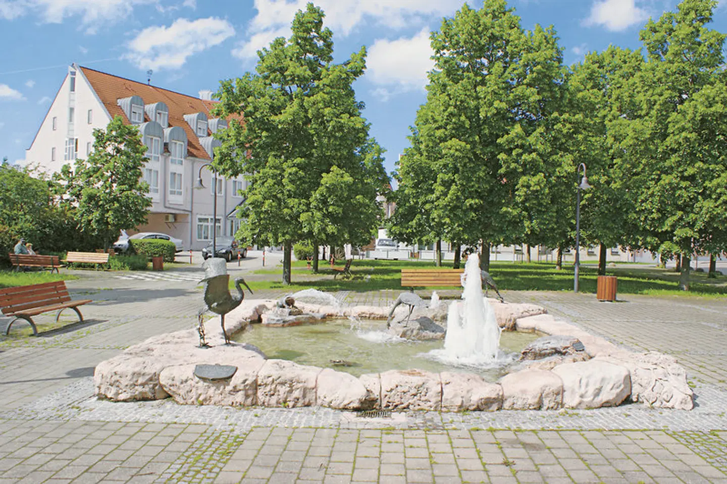 Parkhotel Altmühltal Terrasse