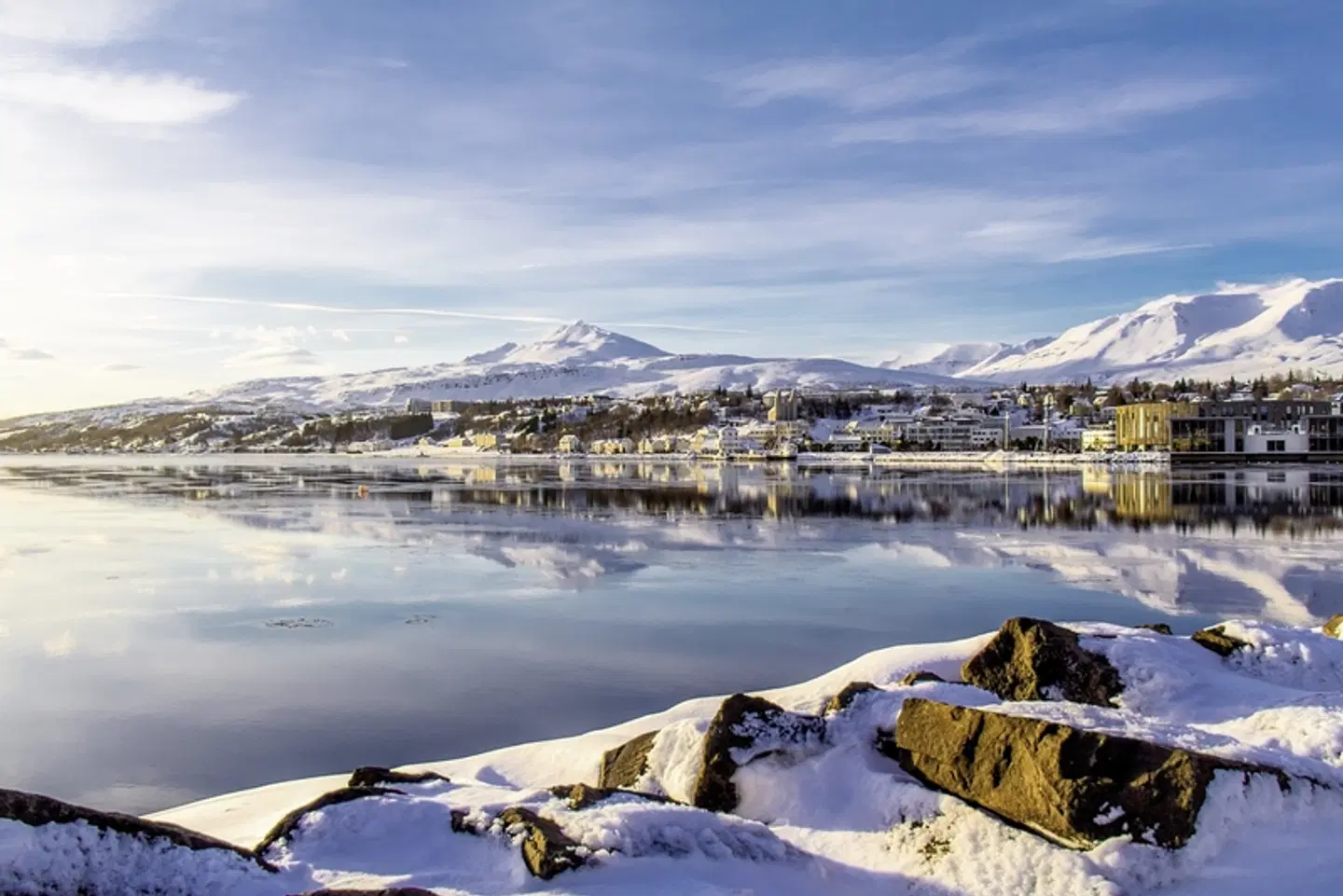 Nordlichter & heiße Quellen LANDSCAPE