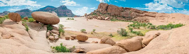 Namibia mit Kinderaugen Strand