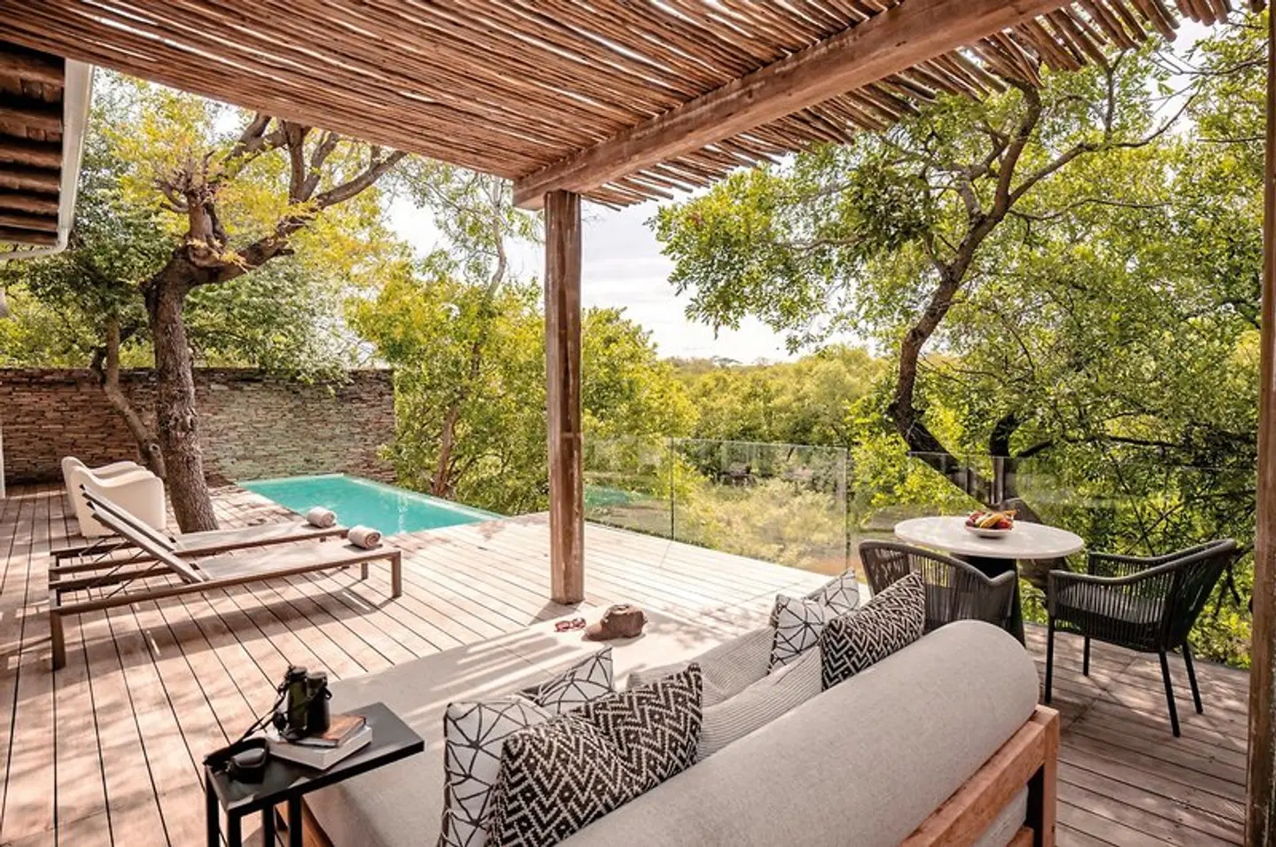 Kapama Private Game Reserve Terrasse