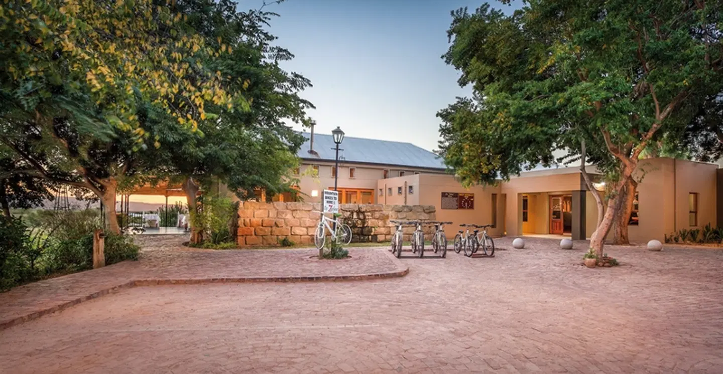 De Zeekoe Guest Farm Terrasse