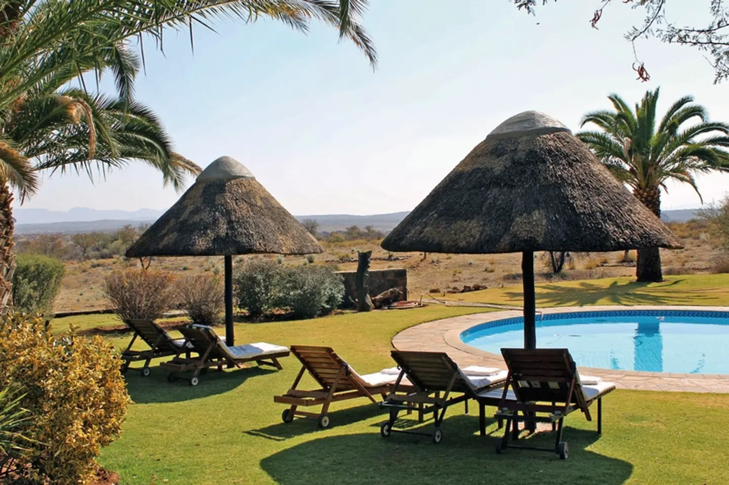 Auas Safari Lodge Garten