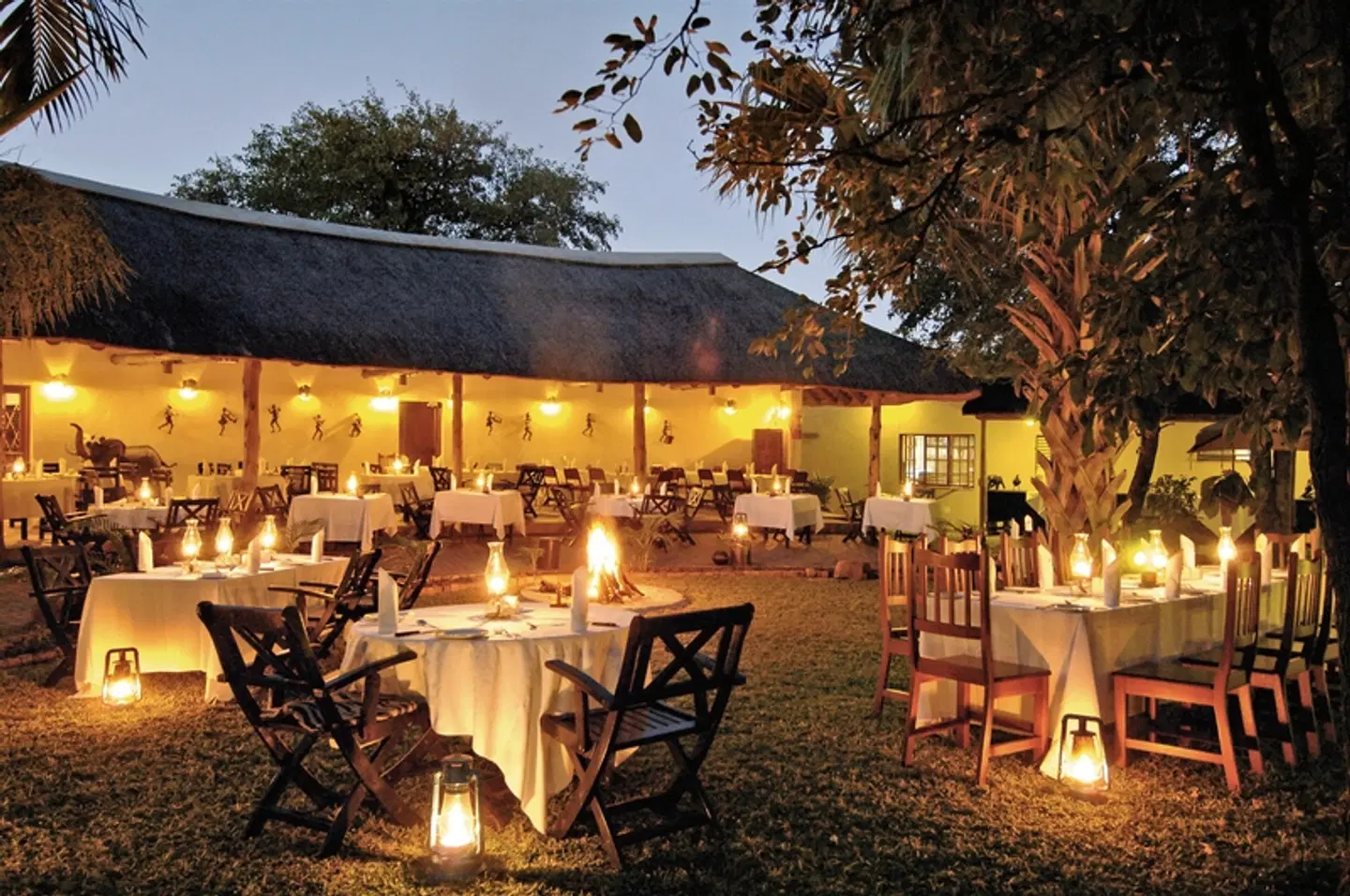 Sefapane Lodge Terrasse