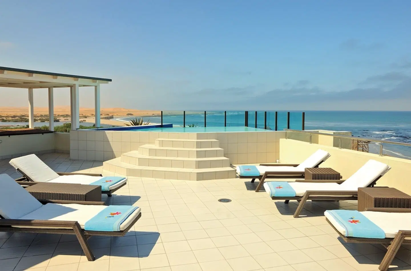 Beach Hotel Swakopmund Terrasse