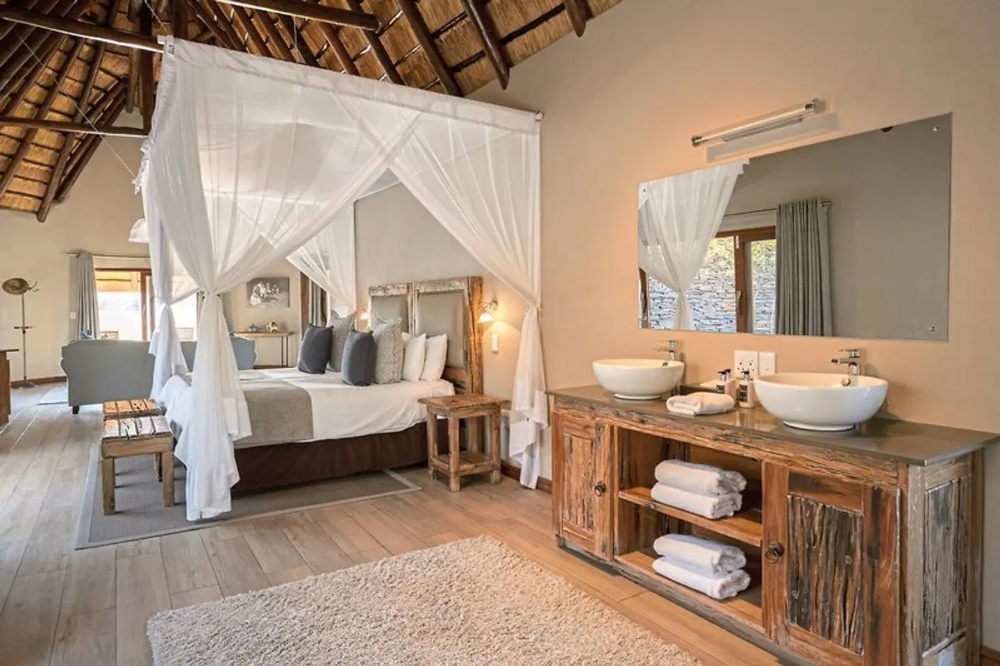 Arathusa Safari Lodge Badezimmer