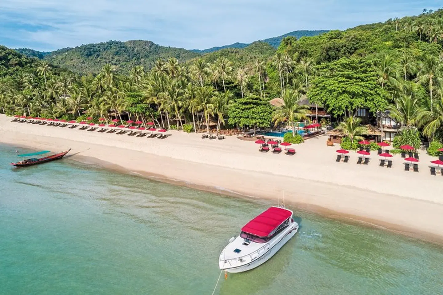 Anantara Rasananda Koh Phangan Villas Strand