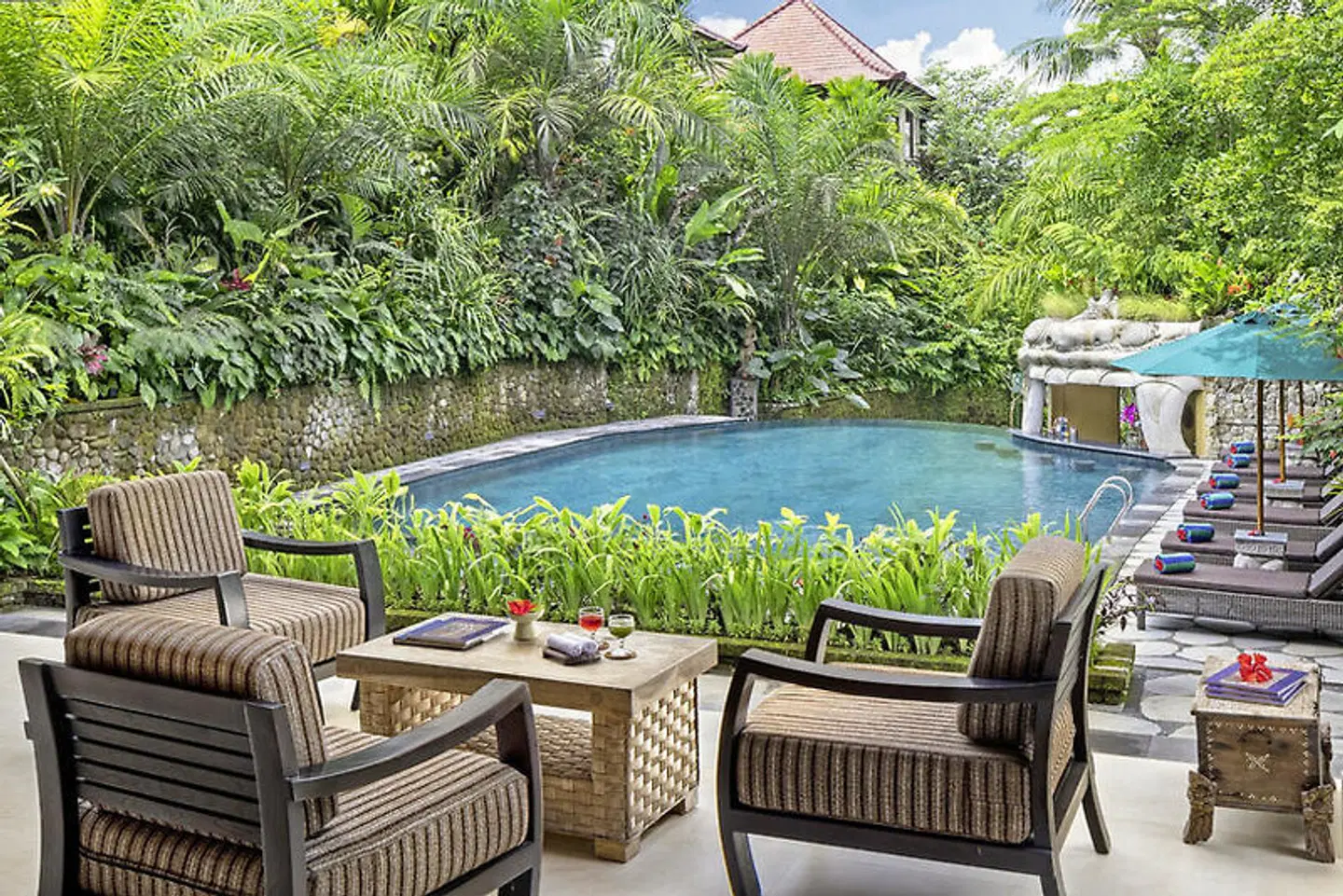 Sakti Garden Resort & Spa Terrasse