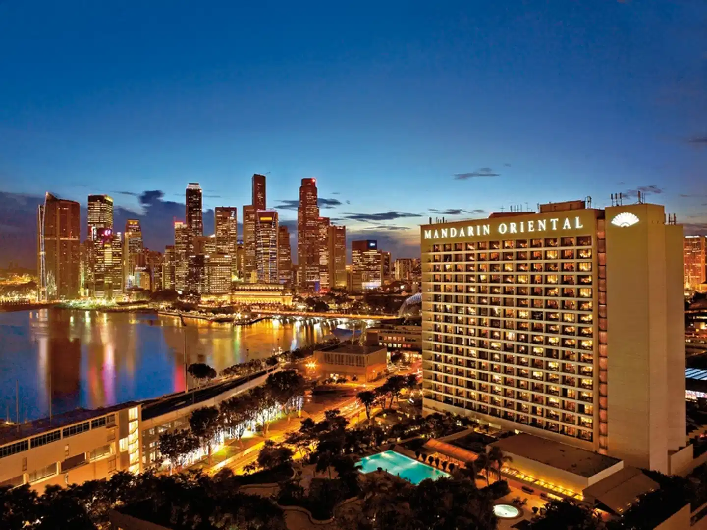 Mandarin Oriental, Singapore Aussenansicht