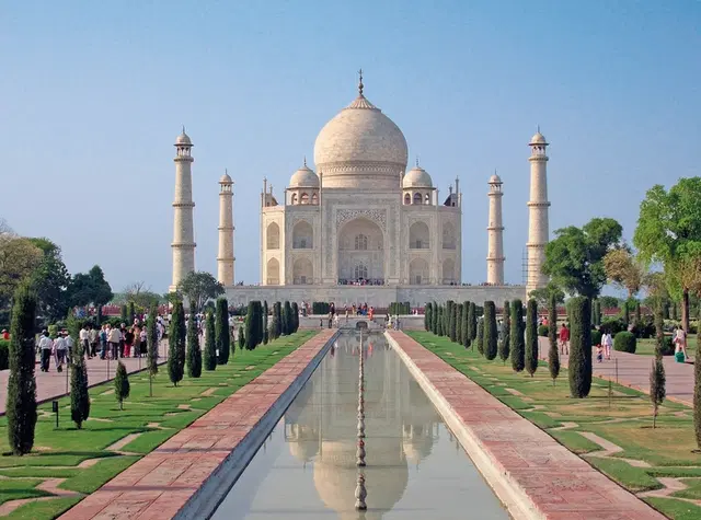Das Goldene Dreieck Indiens Garten