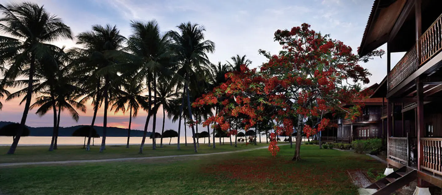 Pelangi Beach Resort & Spa Garten