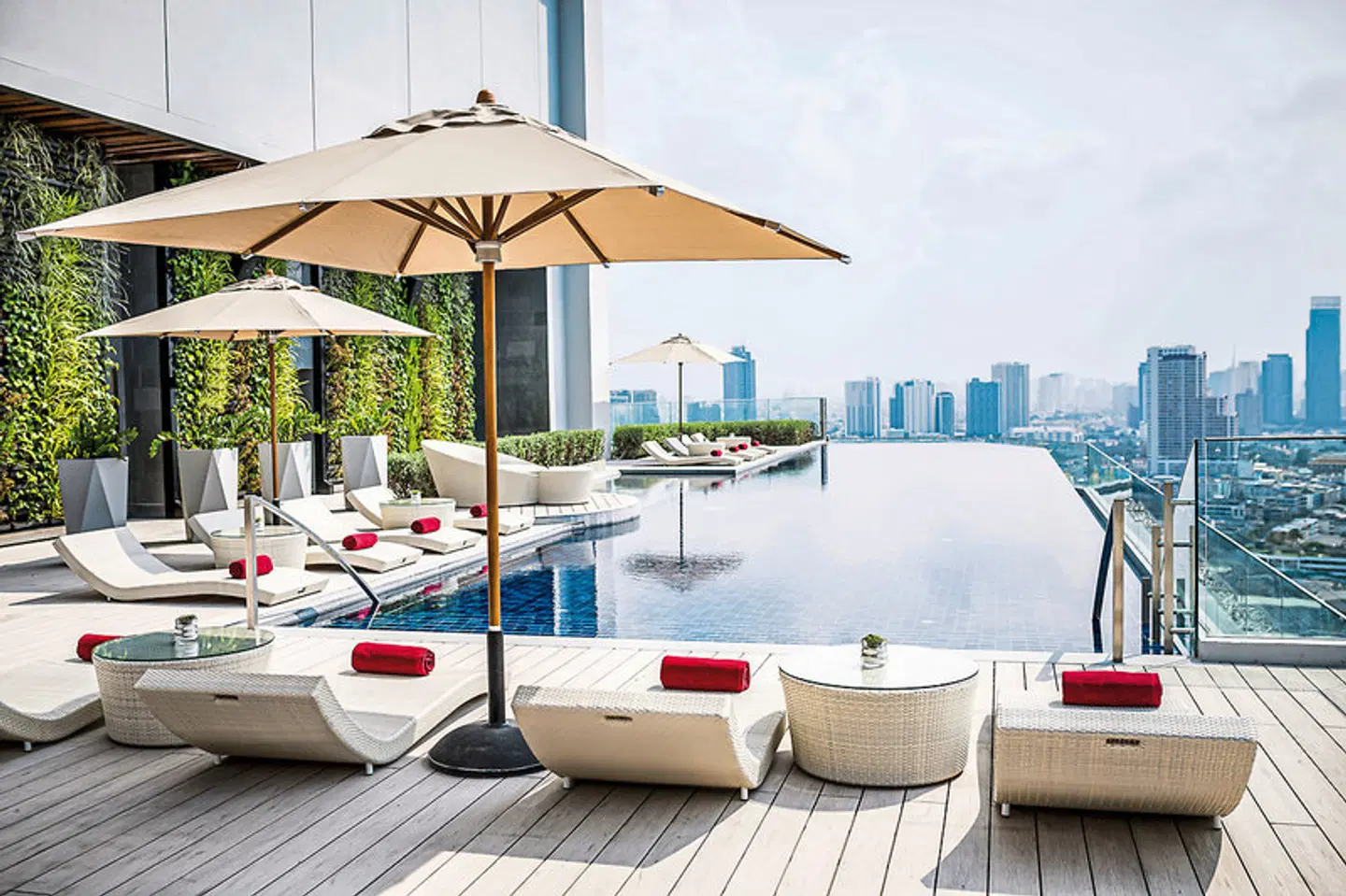 Avani+ Riverside Bangkok Hotel Terrasse