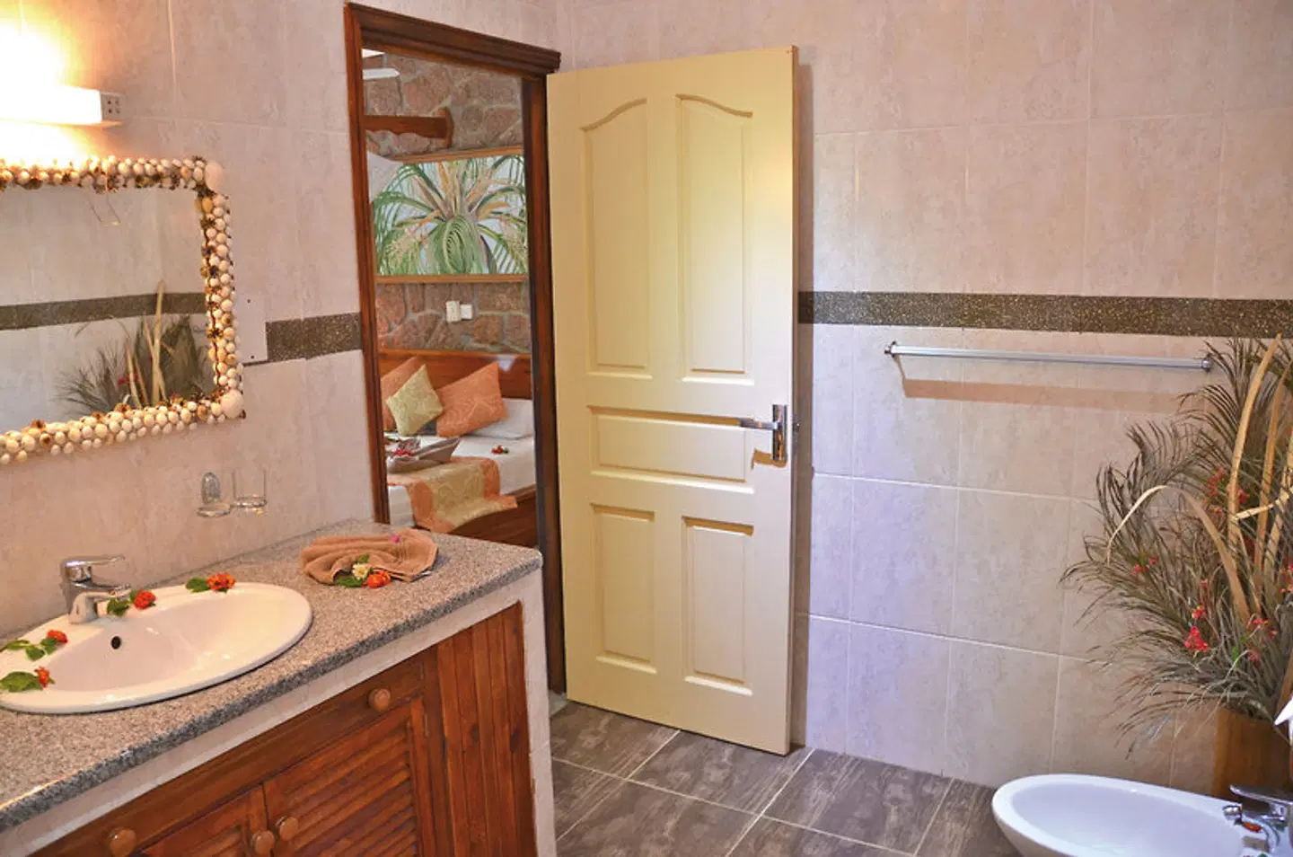 Cocotier du Rocher Badezimmer
