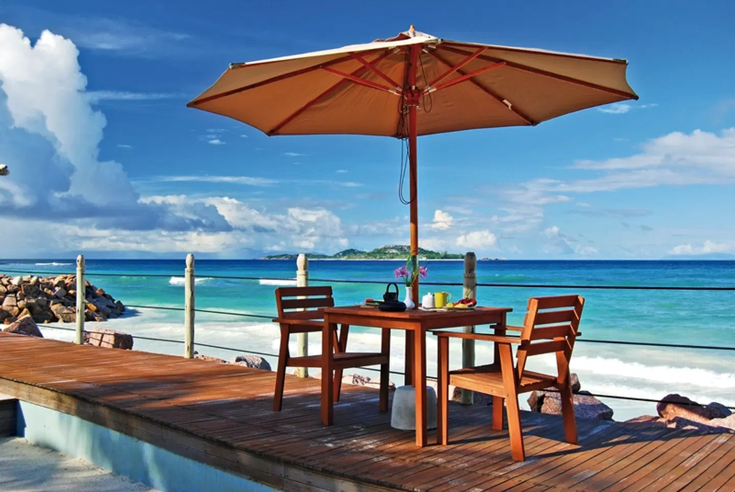 The Islander Hotel Terrasse