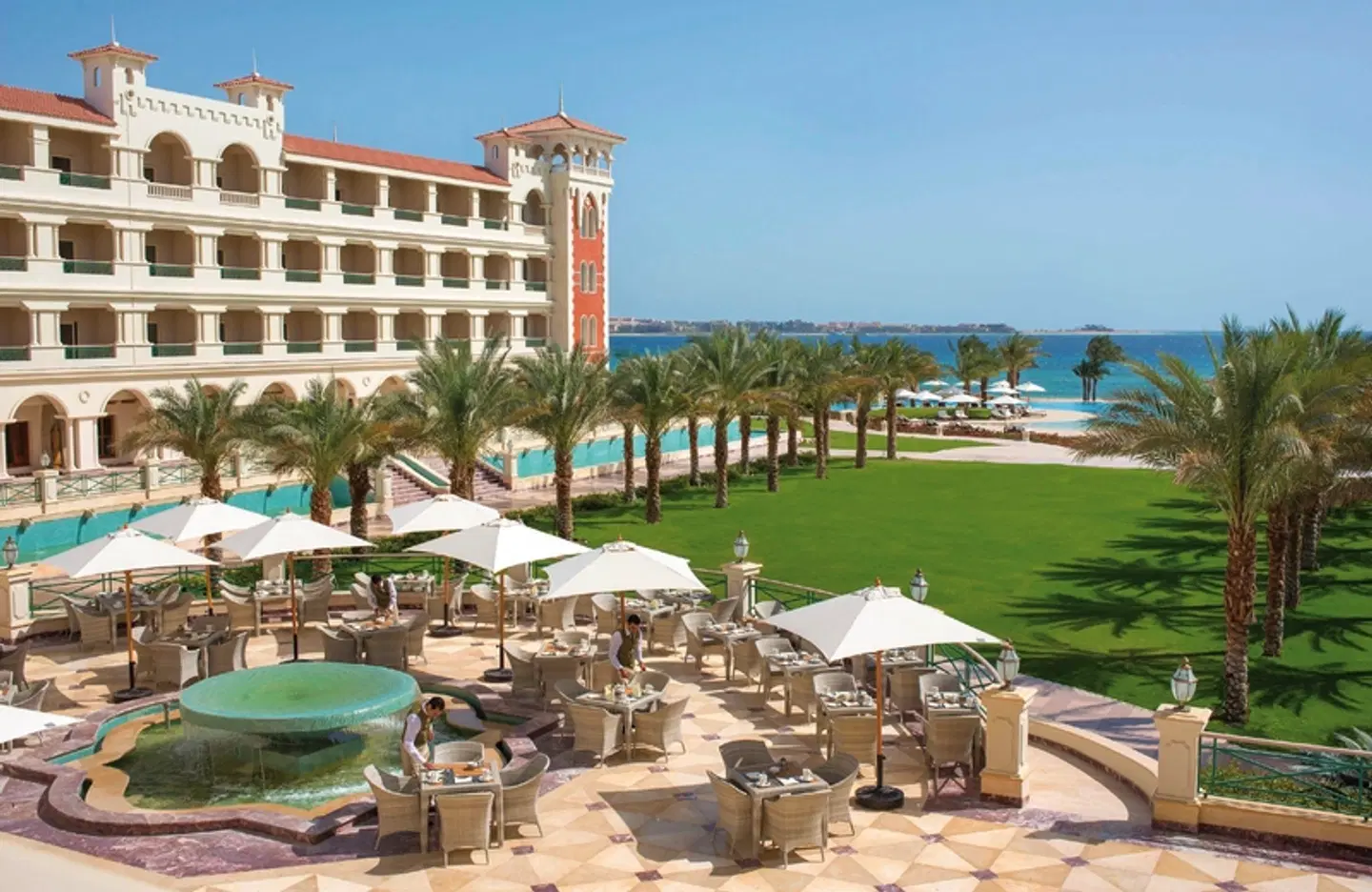 Baron Palace Sahl Hasheesh Terrasse
