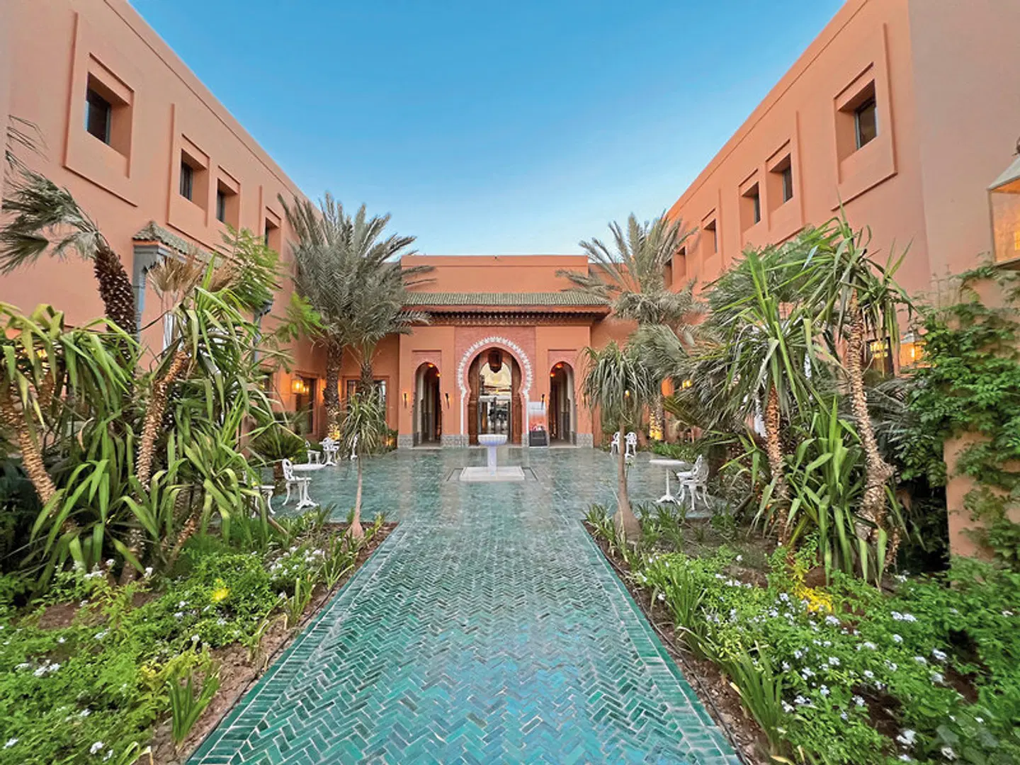 Jaal Riad Resort Marrakech Garten
