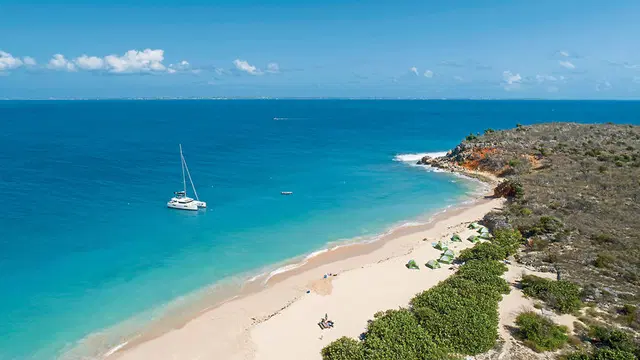 St. Barth und weiße Inselwelten Strand