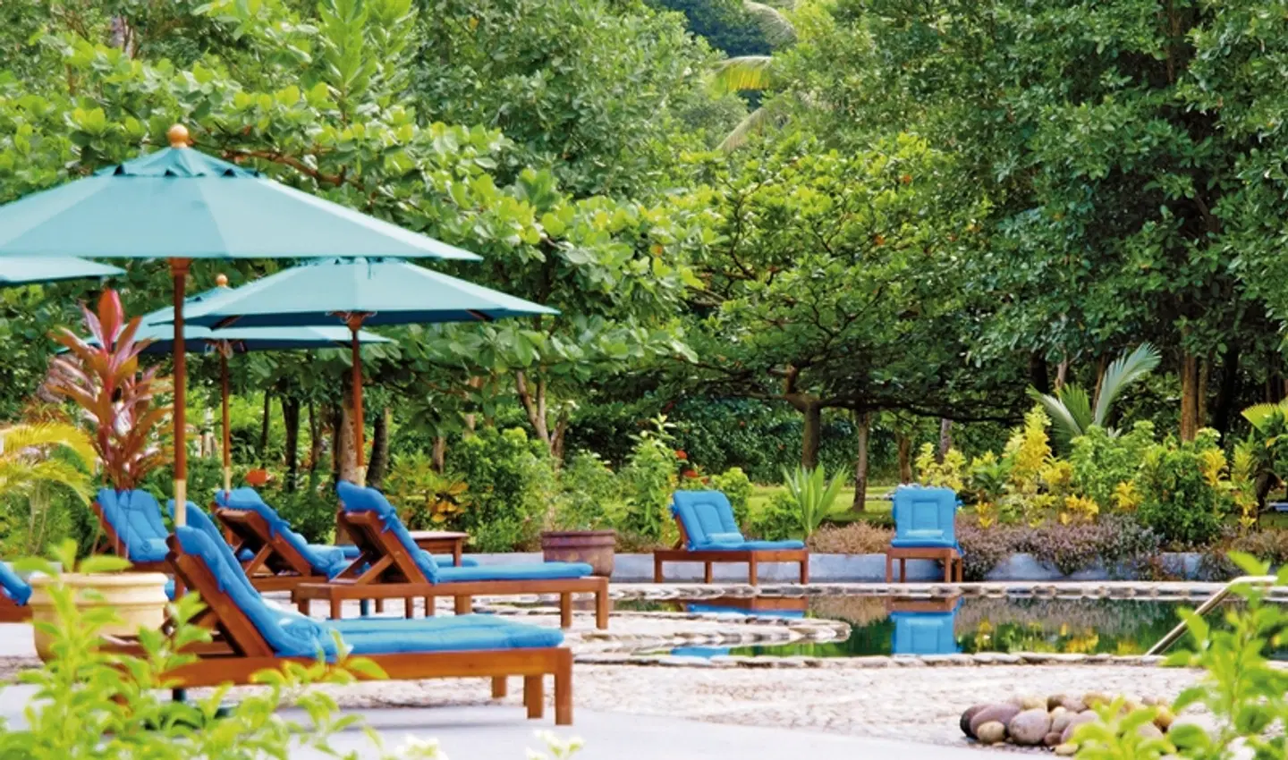 Rosalie Bay Eco Resort & Spa Garten