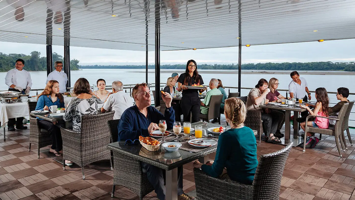 M/V Manatee Amazonas Explorer - 3 Nächte Terrasse