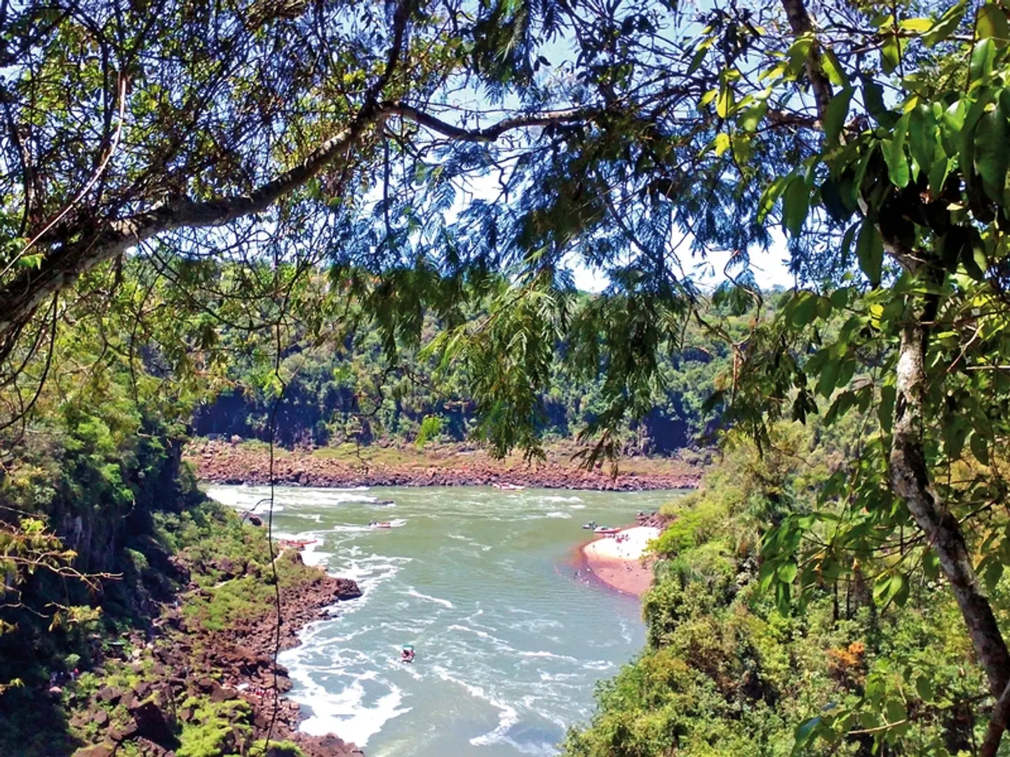 Berauschendes Iguazú LANDSCAPE