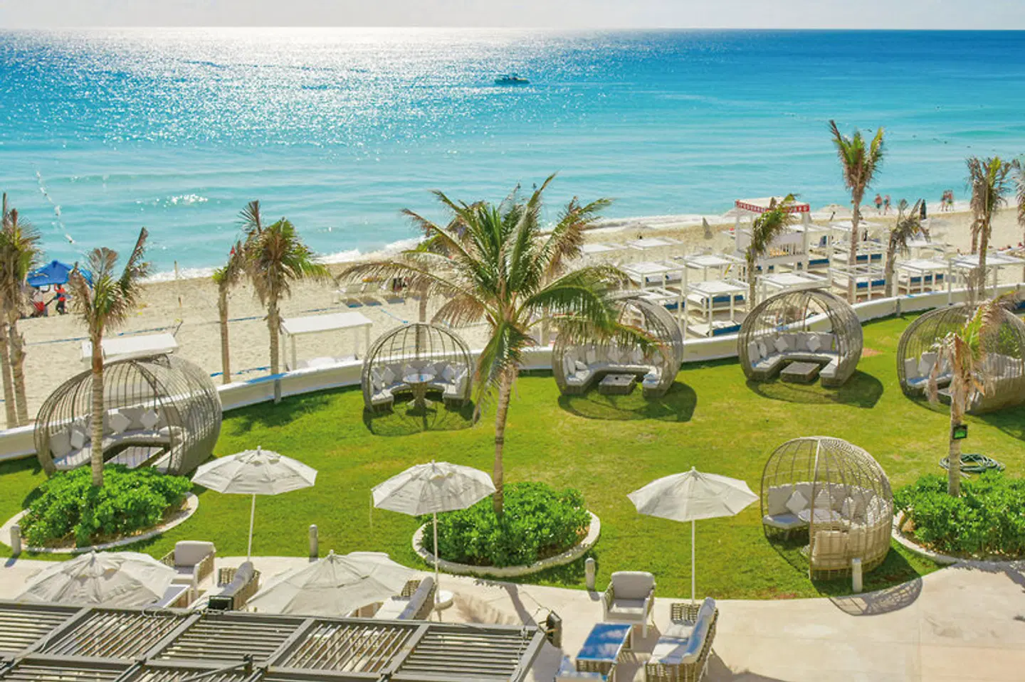 Sandos Cancun Garten