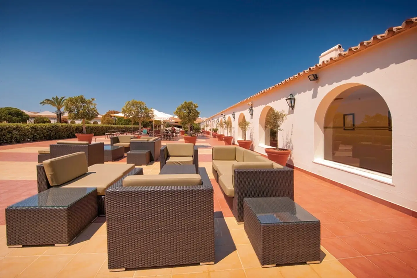 Eco Hotel Vila Galé Albacora Terrasse