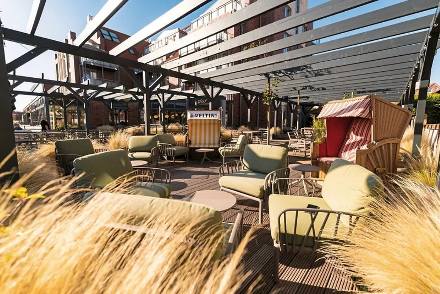 Hotel Atlantic Juist Terrasse