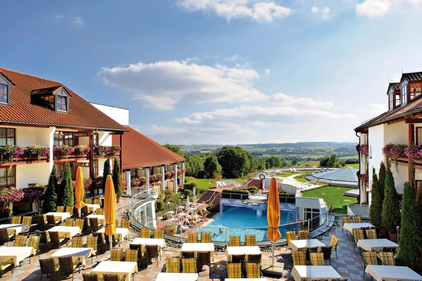Wellness- & Golfhotel Fürstenhof Terrasse