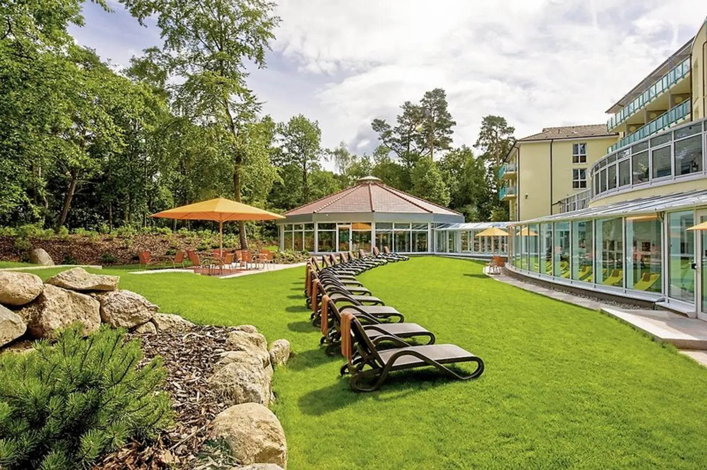 Dorint Seehotel Binz-Therme Binz/Rügen Strand-Appartements Garten