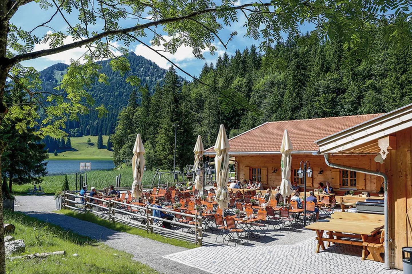 Arabella Alpenhotel am Spitzingsee Terrasse