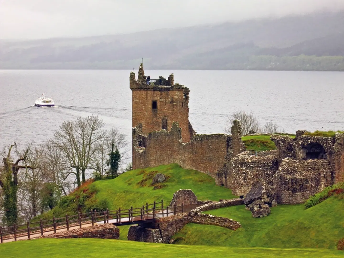 Schottland auf den Spuren von Jamie und Claire Garten