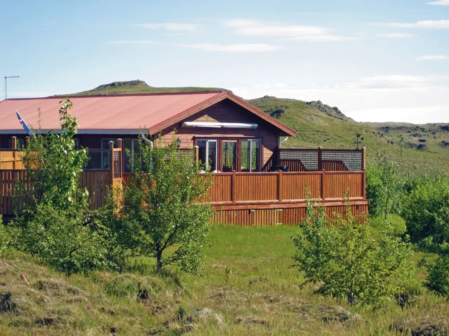 Ferienhausrundreise Südwestisland Garten