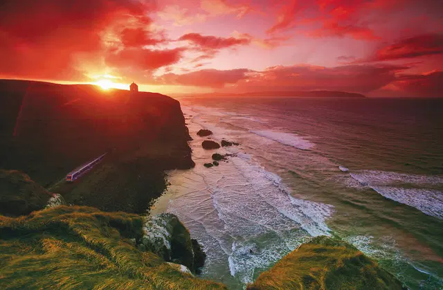 Filmreifes Irland Strand