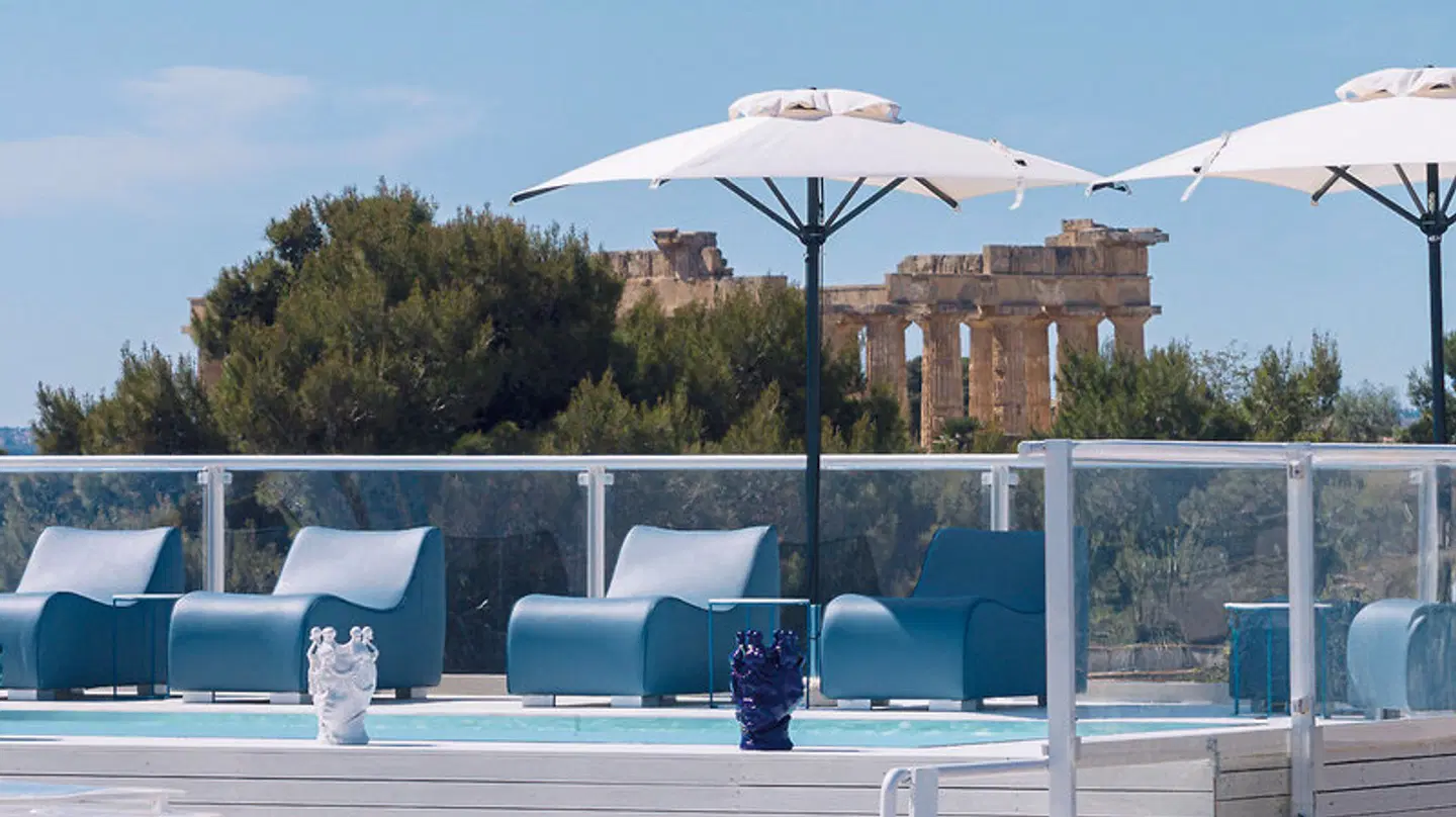Selinunte Boutique Hotel Terrasse