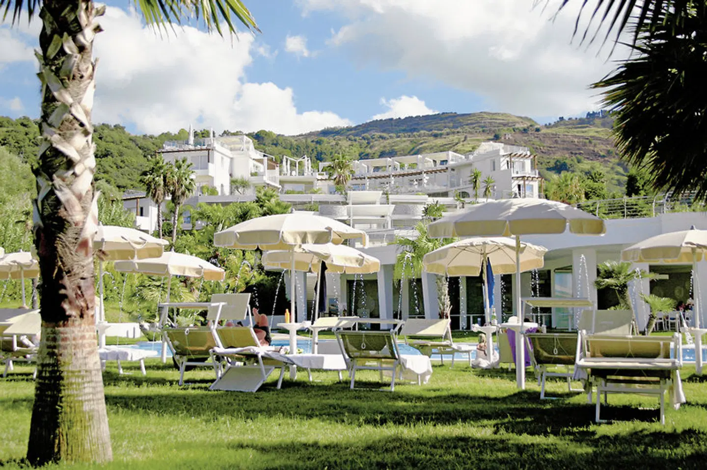 Infinity Resort Tropea Garten