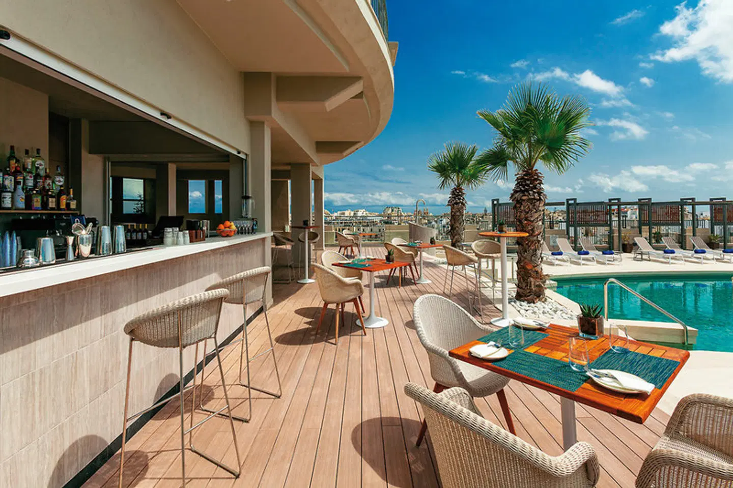 Malta Marriott Resort & Spa Terrasse
