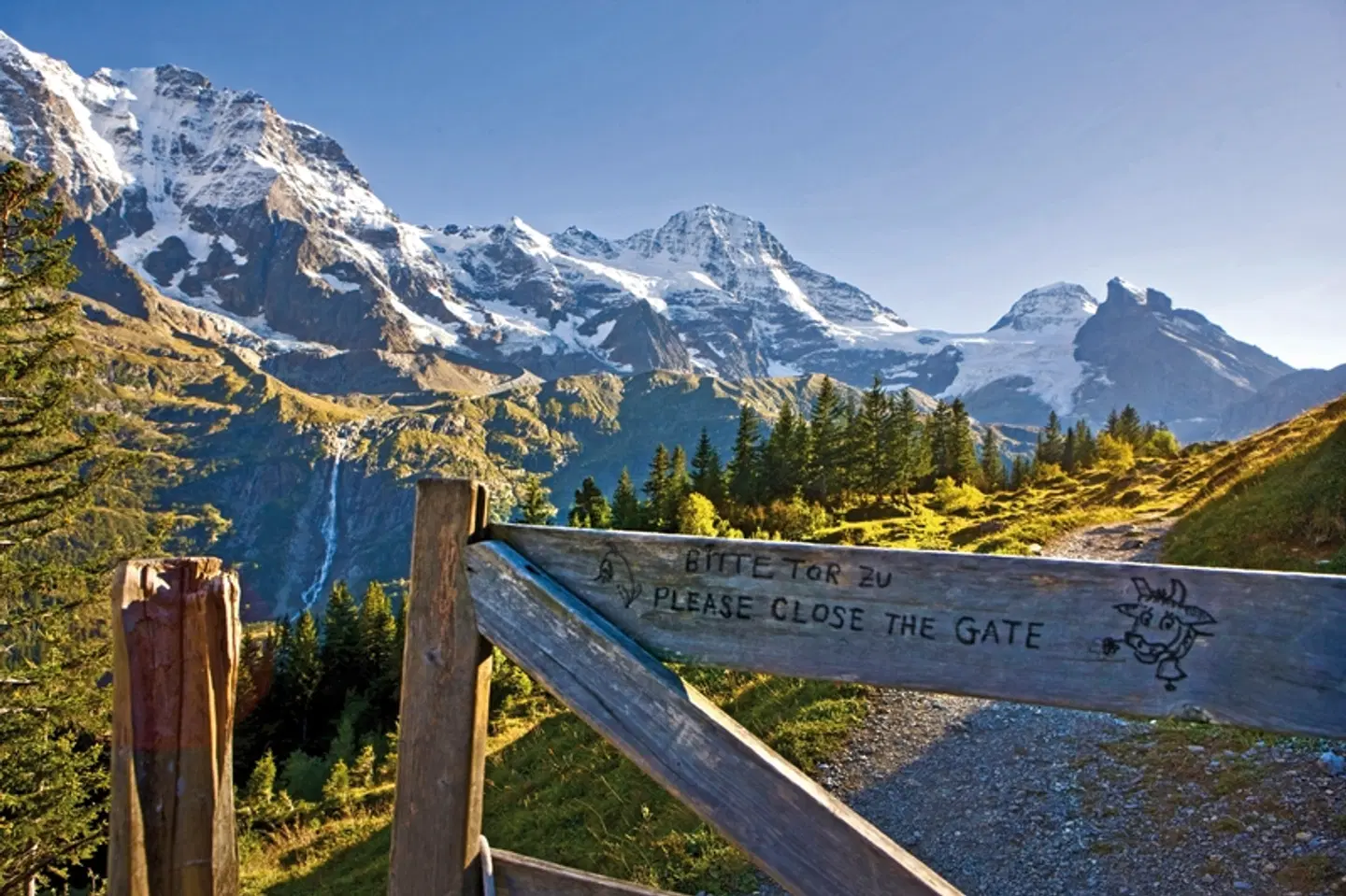 Die idyllische Bergwelt der Jungfrauregion LANDSCAPE
