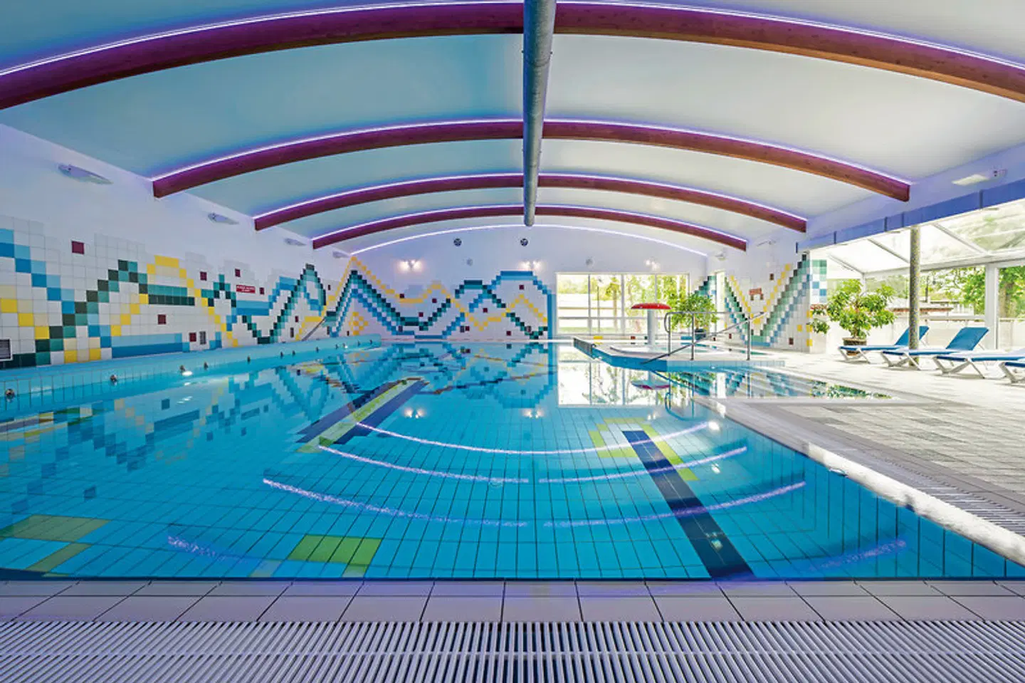 Hotel Wellness Medical Spa Unitral Hallenbad