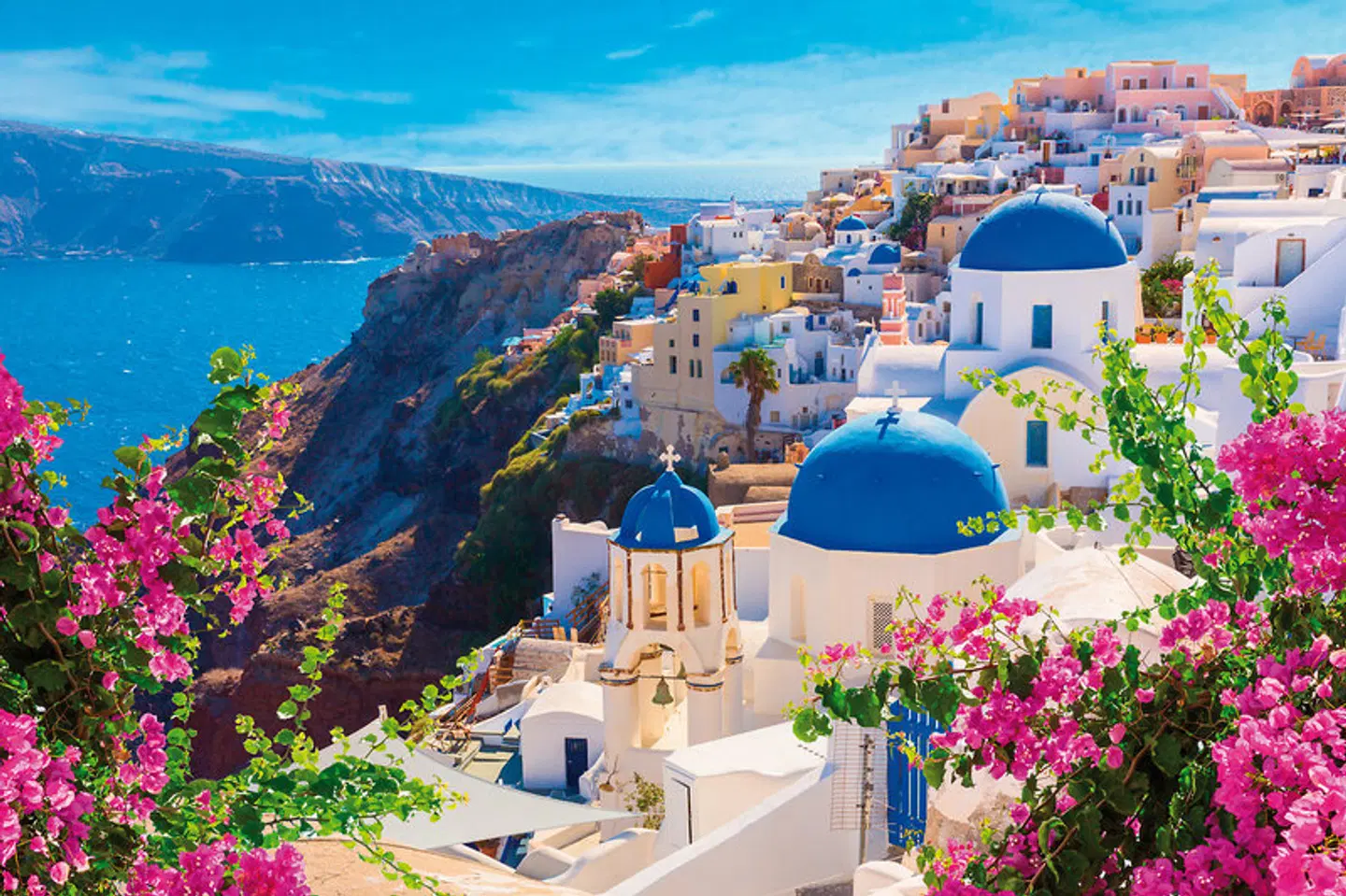 Kykladen-Inselhüpfen: Santorin, Mykonos, Paros, Naxos Terrasse