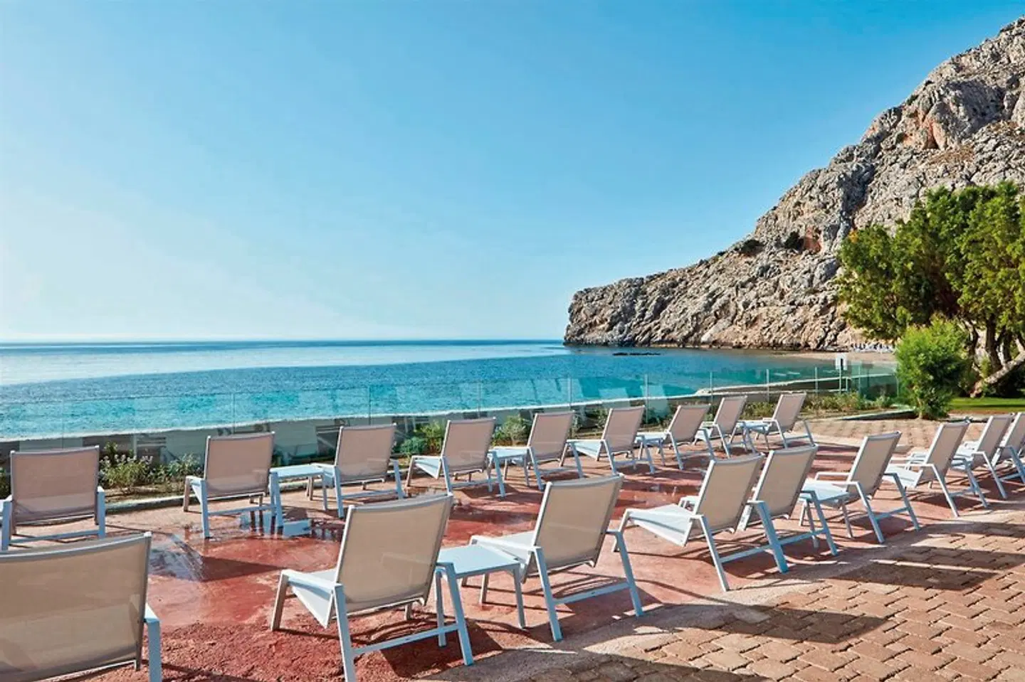 Atlantica Aegean Blue Terrasse