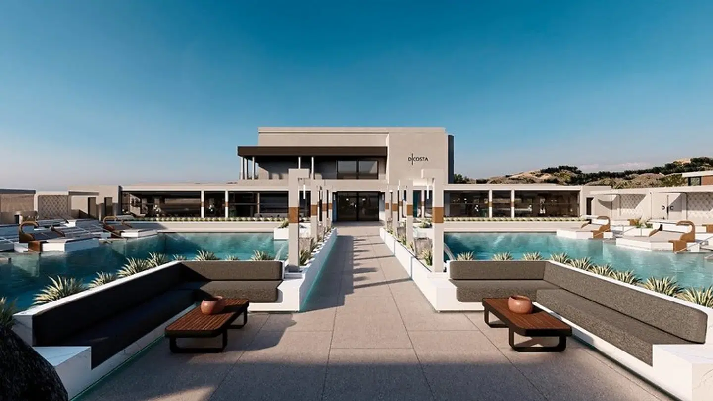 DICOSTA Boutique & Wellness Beachfront Hotel Terrasse