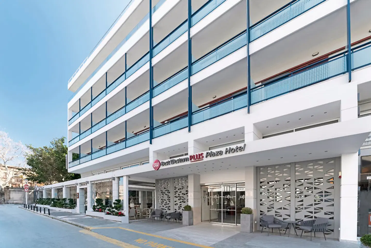 Best Western Plus Plaza Hotel Rhodes EXTERIOR